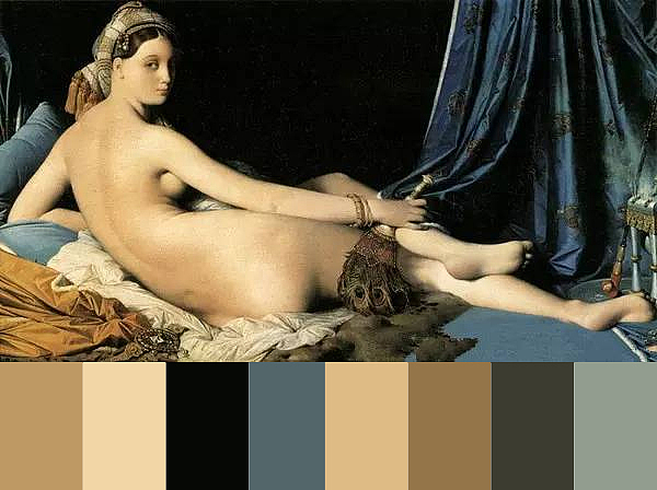 安格尔——大宫女