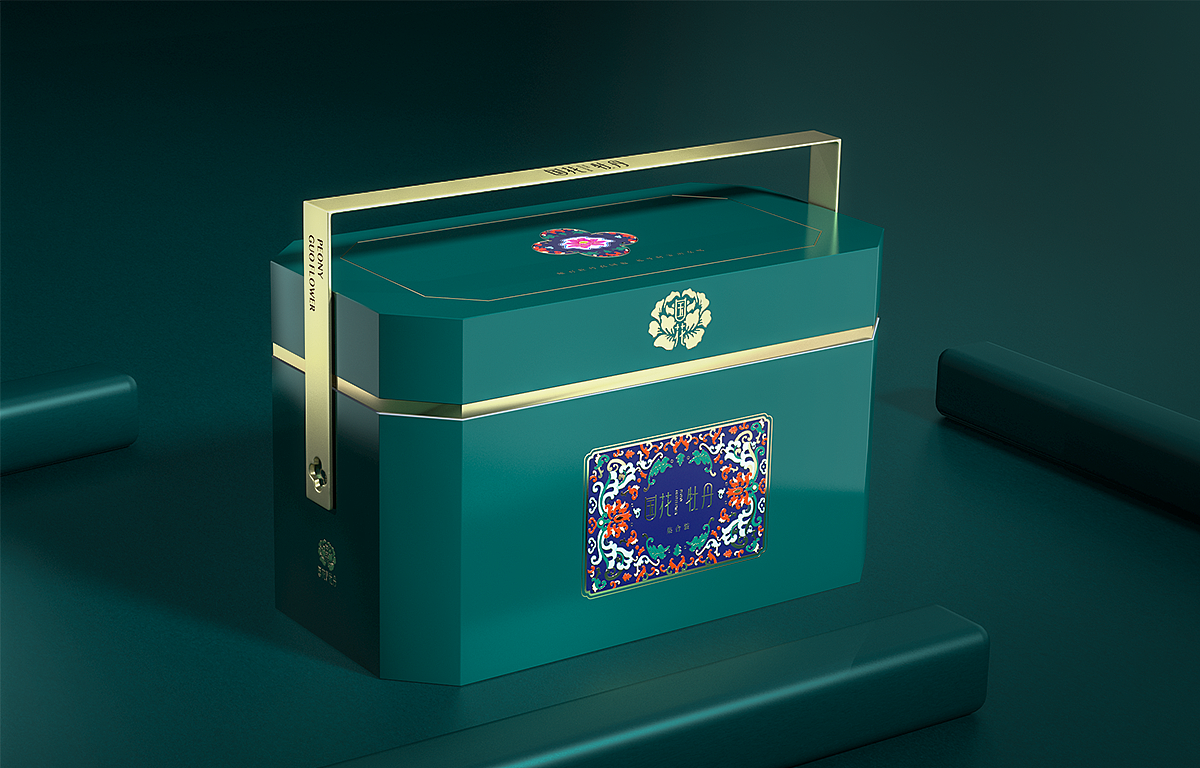 牡丹花蕊茶&牡丹精油包装设计|东德设计（图ZMjA3ODY4ODA0） - 包装 - 站酷设计师东德品牌原创素材 - 站酷ZCOOL