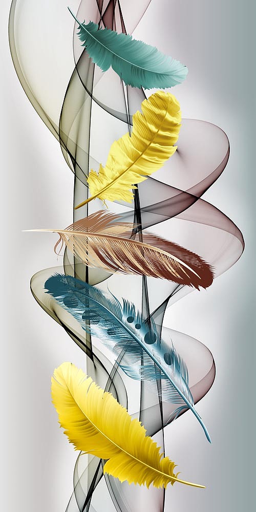 2022小清新香格里拉定制（图ZMjkwNzI5NjI0） - 商业插画 - 站酷设计师窗帘图库原创素材 - 站酷ZCOOL