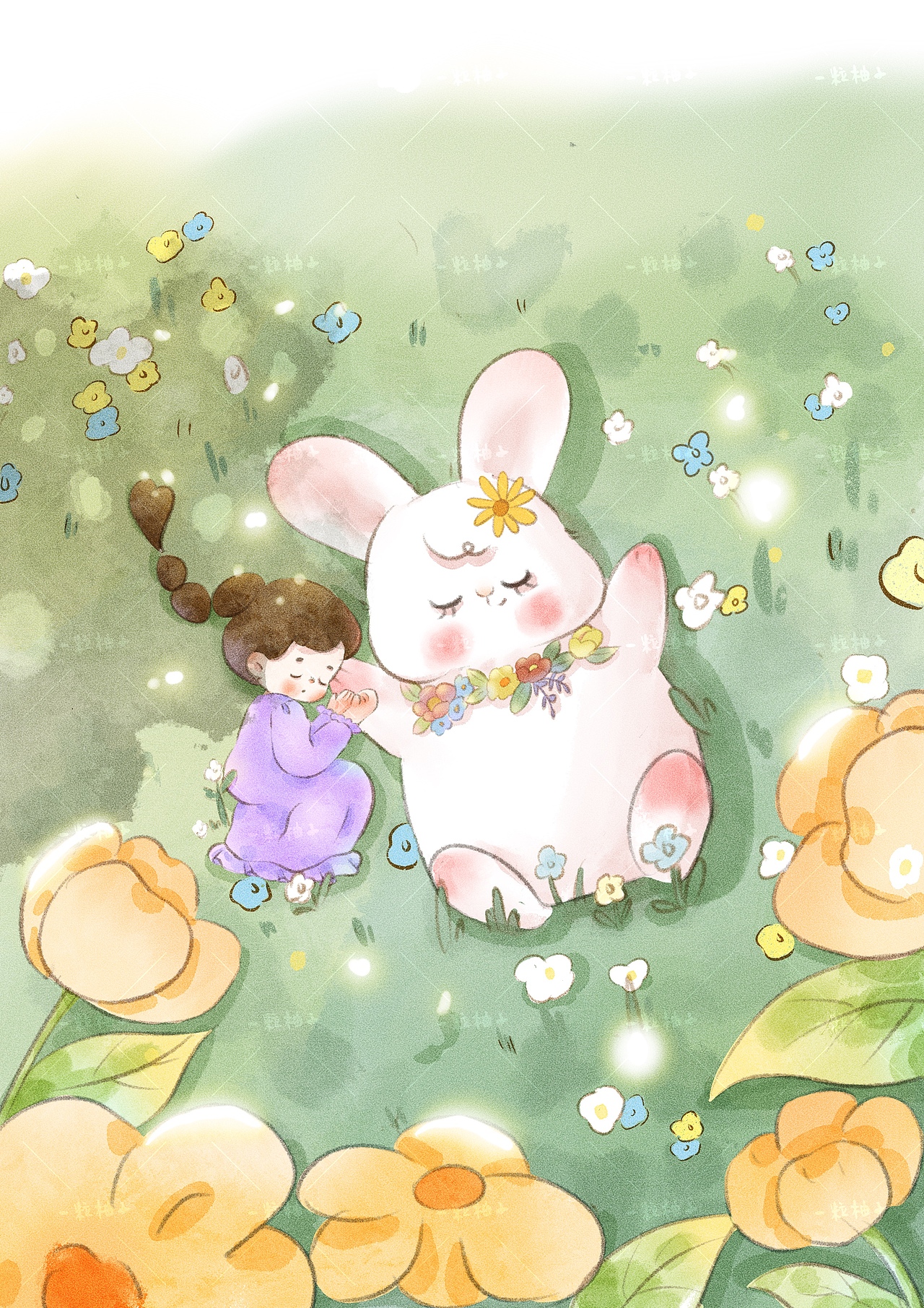 治愈系插画|菊次郎的夏天