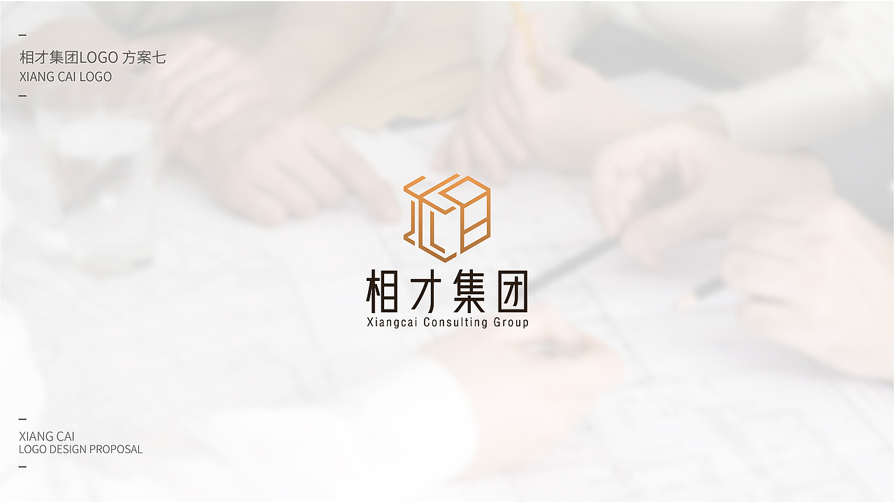 相才咨询集团LOGO设计提案