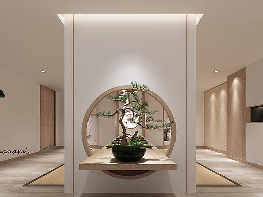 星夜设计//木色现代餐厅饭店