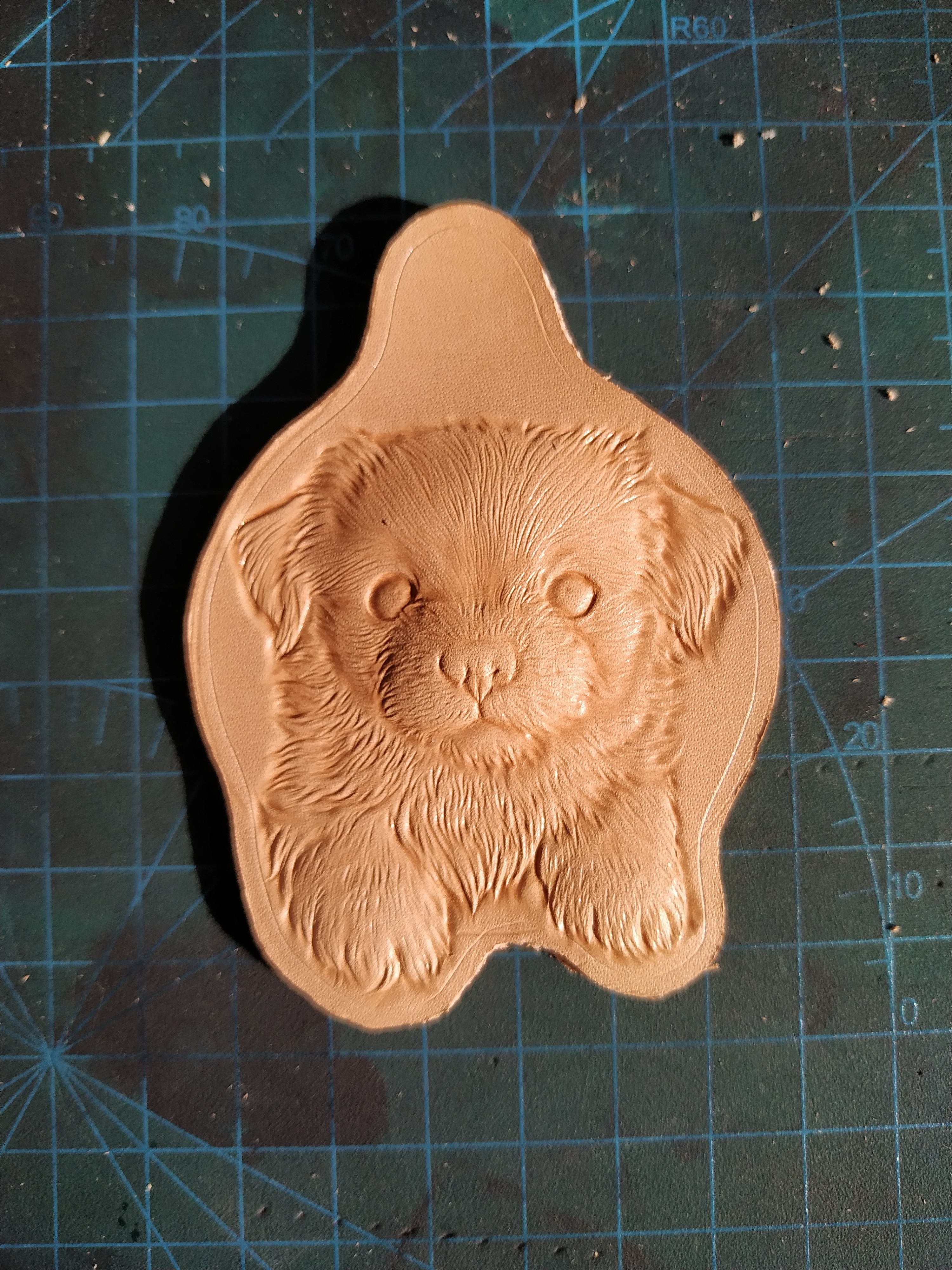 皮雕宠物牌 纪念狗子