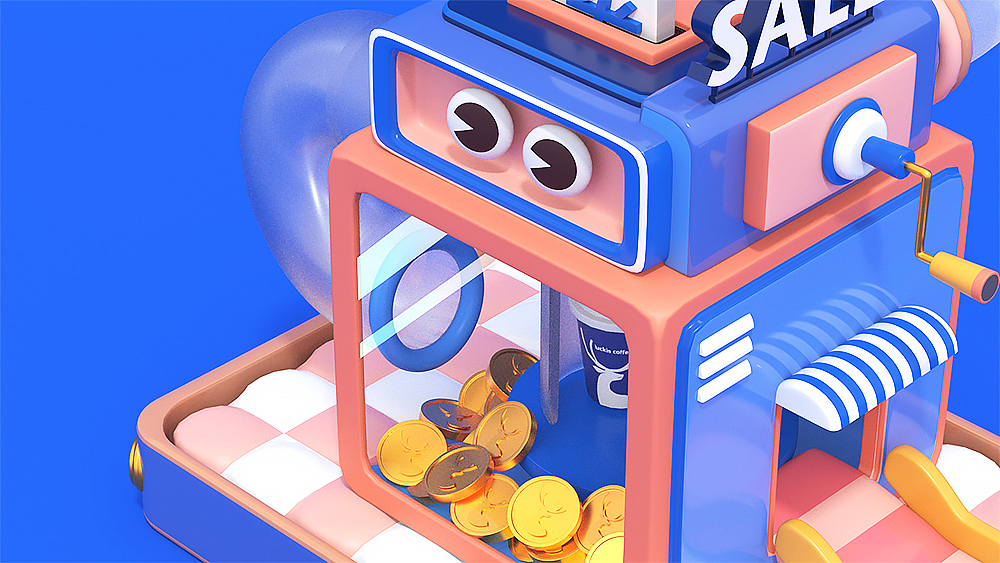 『luckin coffee』2018, 陪你走过的“蓝”忘时光!