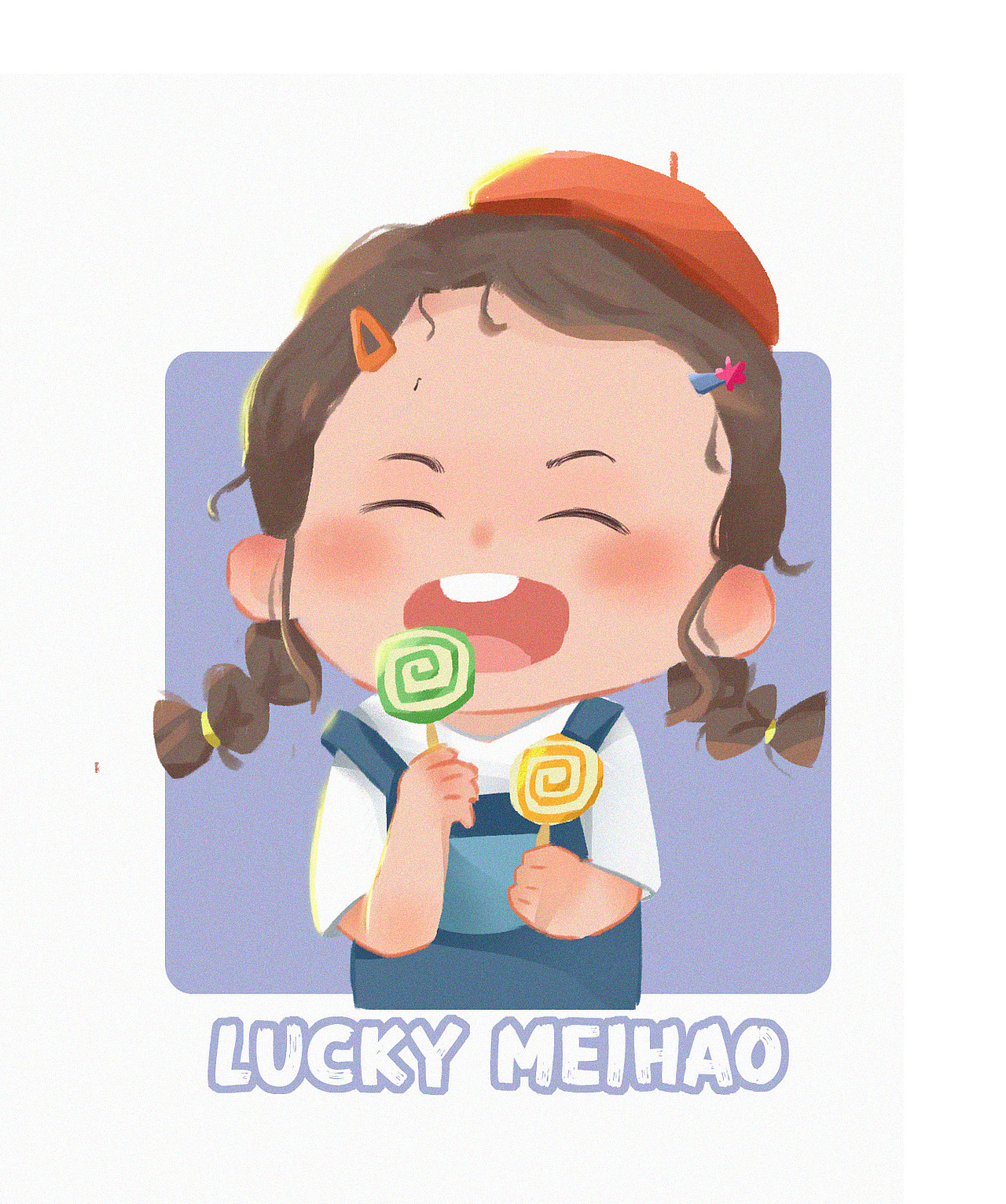 可爱小头像（图ZMjcyMDc2MTc2） - 儿童插画 - 站酷设计师lucky美好原创素材 - 站酷ZCOOL