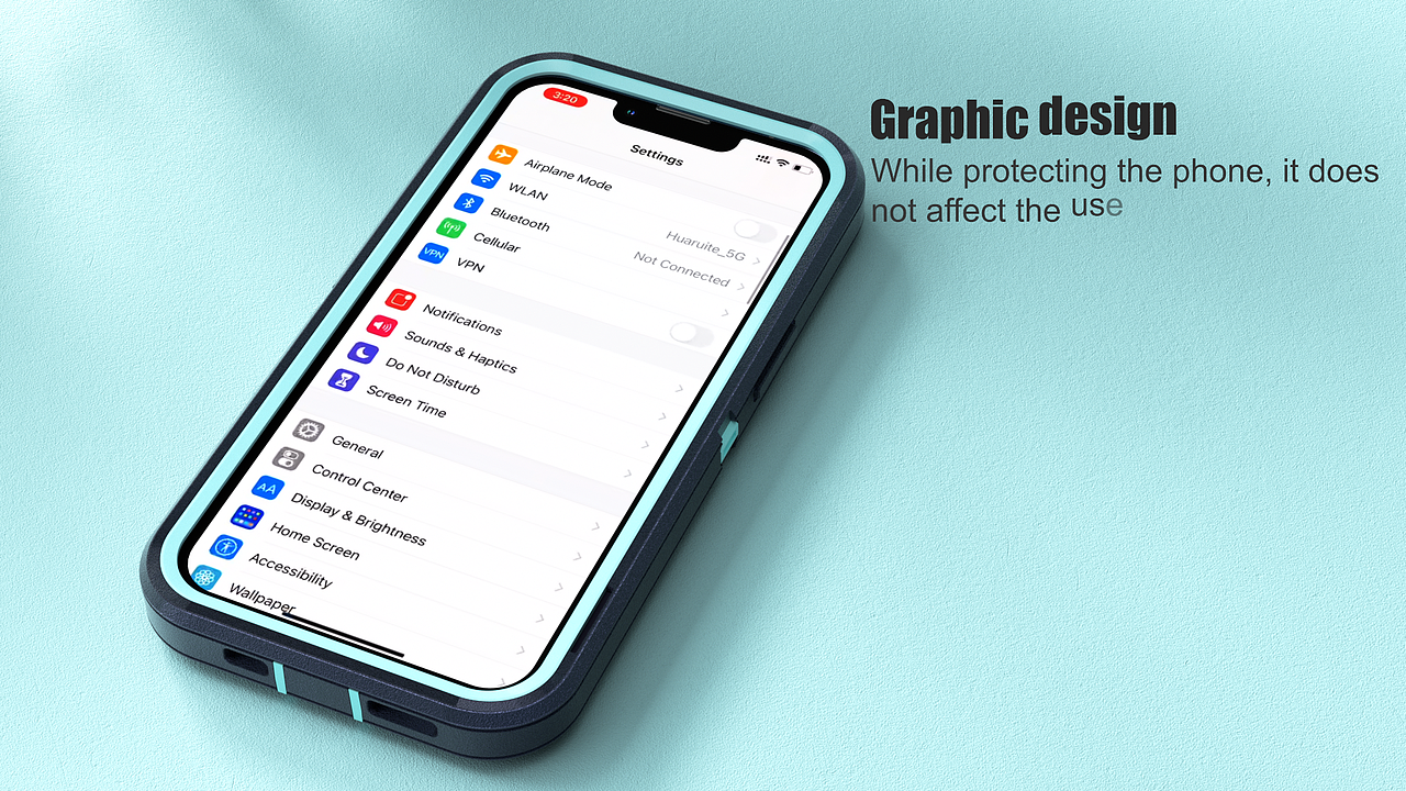 三个公司手机壳渲染动画
