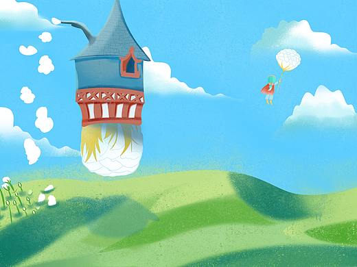 遨游棉花（个人主页-ZNTE4MDU1MjQ=） - 儿童插画 - 站酷设计师陈二球原创素材 - 站酷ZCOOL