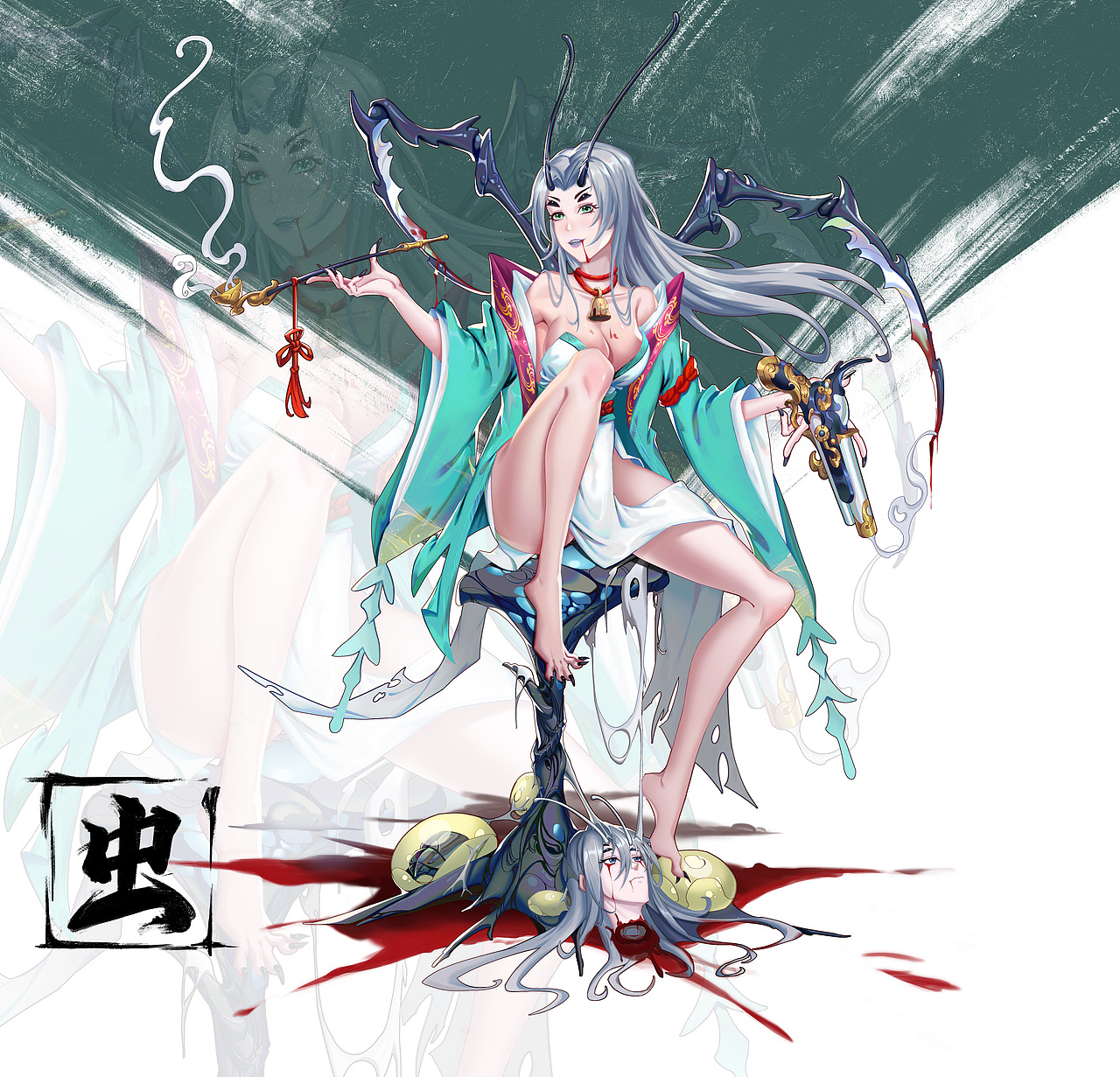 悲鸣虫（图ZMzgwNDU4NTA0） - 概念设定 - 站酷设计师Cybin顽小童原创素材 - 站酷ZCOOL