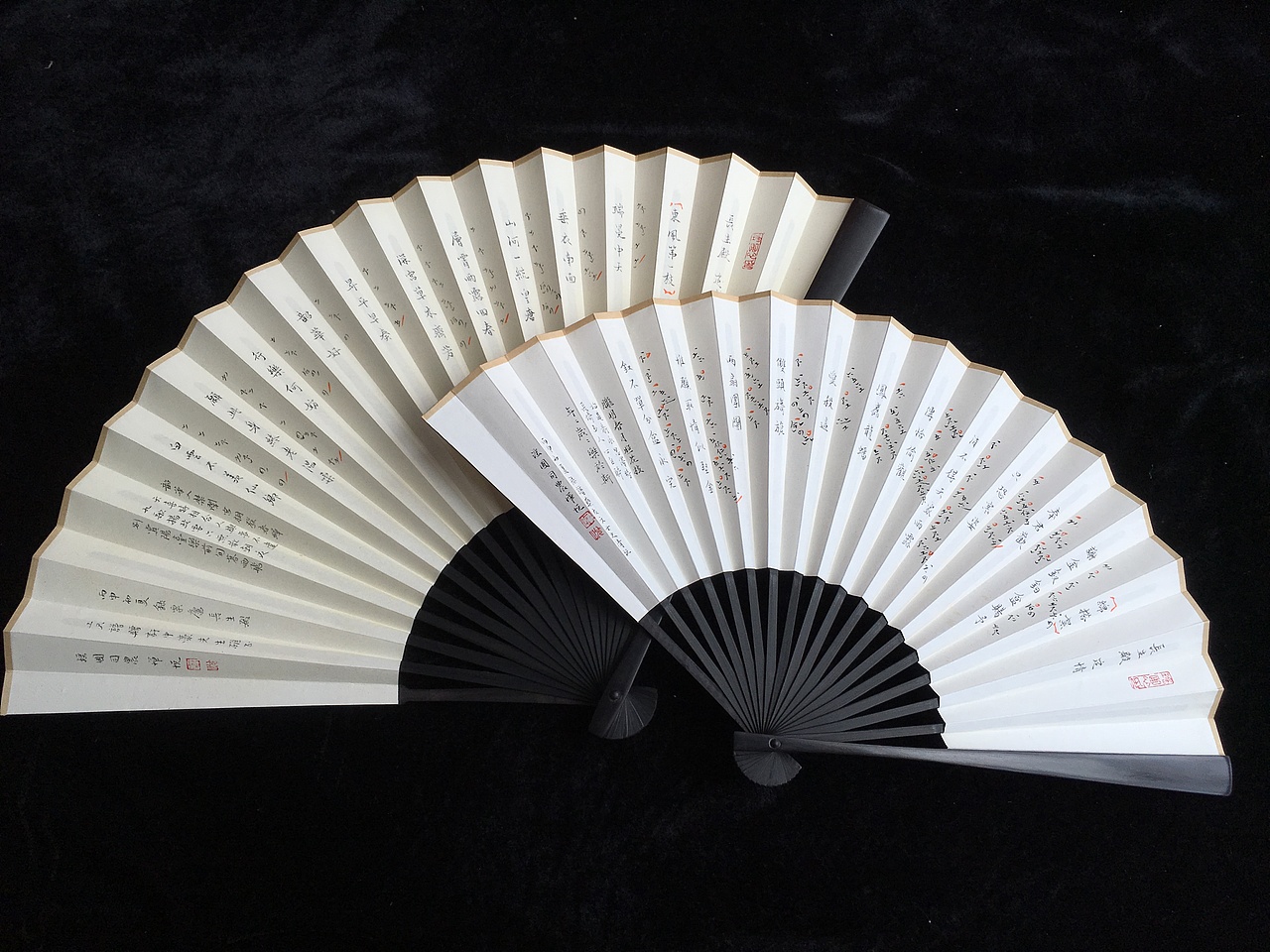 情侣的夏天当然要有情侣的扇子