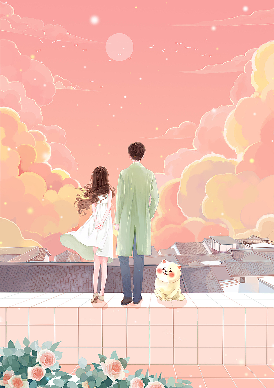 要心里有小星星，生活才会亮晶晶呀（图ZMjA2NTI4NDgw） - 商业插画 - 站酷设计师小石头1125原创素材 - 站酷ZCOOL