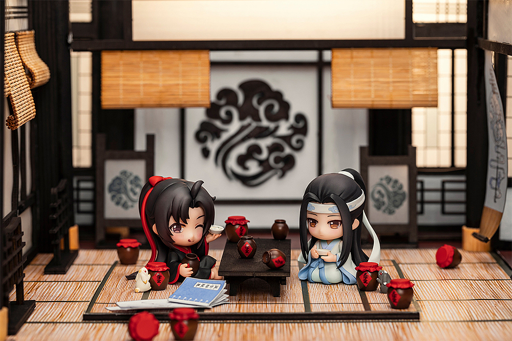 【魔道祖师】魏无羡 & 蓝忘机 浴衣系列 Q版手办