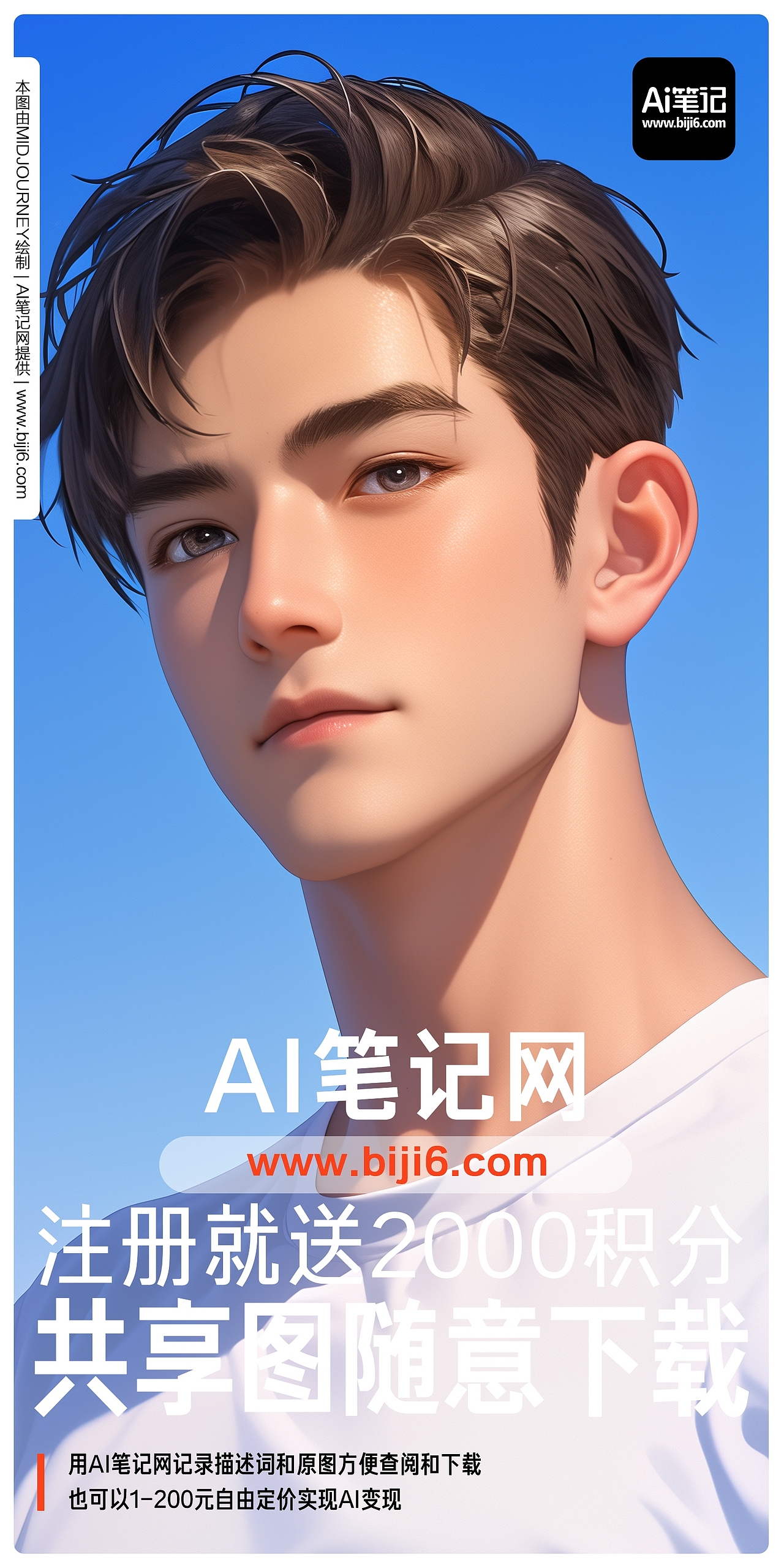 AI笔记网官方海报（图ZMzgwNzc0NjM2） - 商业插画 - 站酷设计师AI笔记网原创素材 - 站酷ZCOOL