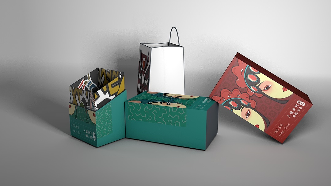 《合肥礼物》京剧类包装