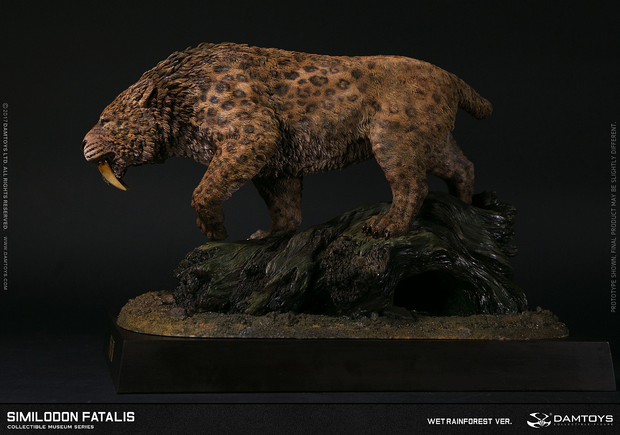 刃齿虎(剑齿虎) 收藏级雕像（图ZOTY5MDMyMjA=） - 生活用品 - 站酷设计师DAMTOYS原创素材 - 站酷ZCOOL