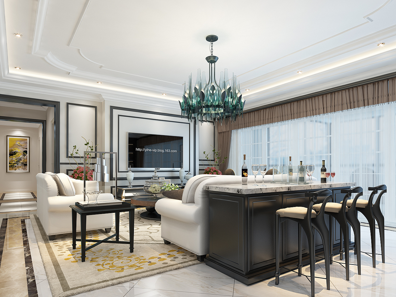 现代轻奢（图ZMTc3NTY1OTI0） - 家装设计 - 站酷设计师杨晨希原创素材 - 站酷ZCOOL