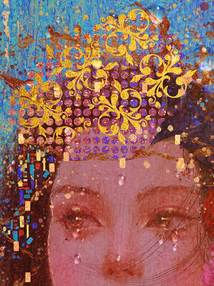 澌作品——「泪系列」零四、零五（图ZMzY0ODY3MzA0） - 艺术插画 - 站酷设计师DISS澌原创素材 - 站酷ZCOOL