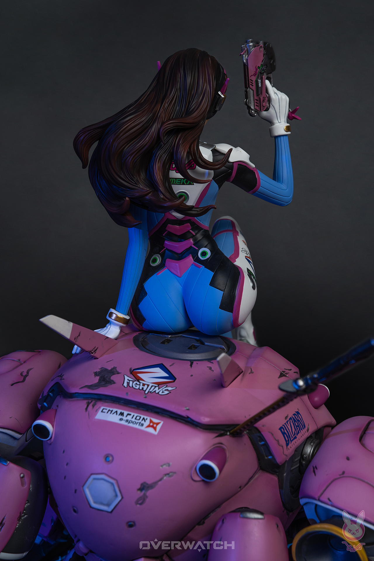 守望先锋 dva gk雕像