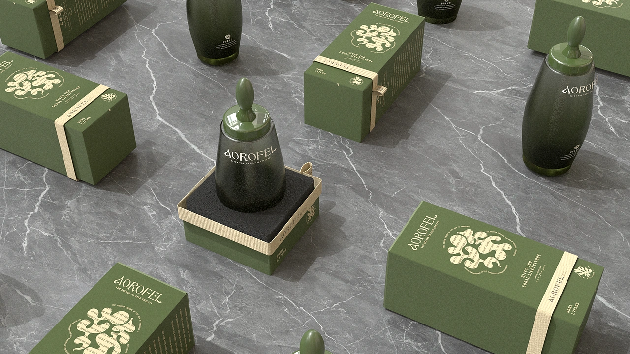 AOROFEL护肤品品牌包装全案设计