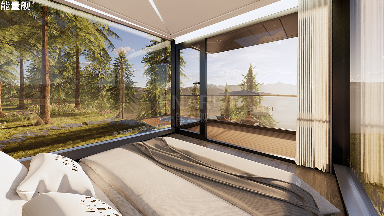 可移动民宿太空舱房屋,助力打造景区野奢文旅民宿