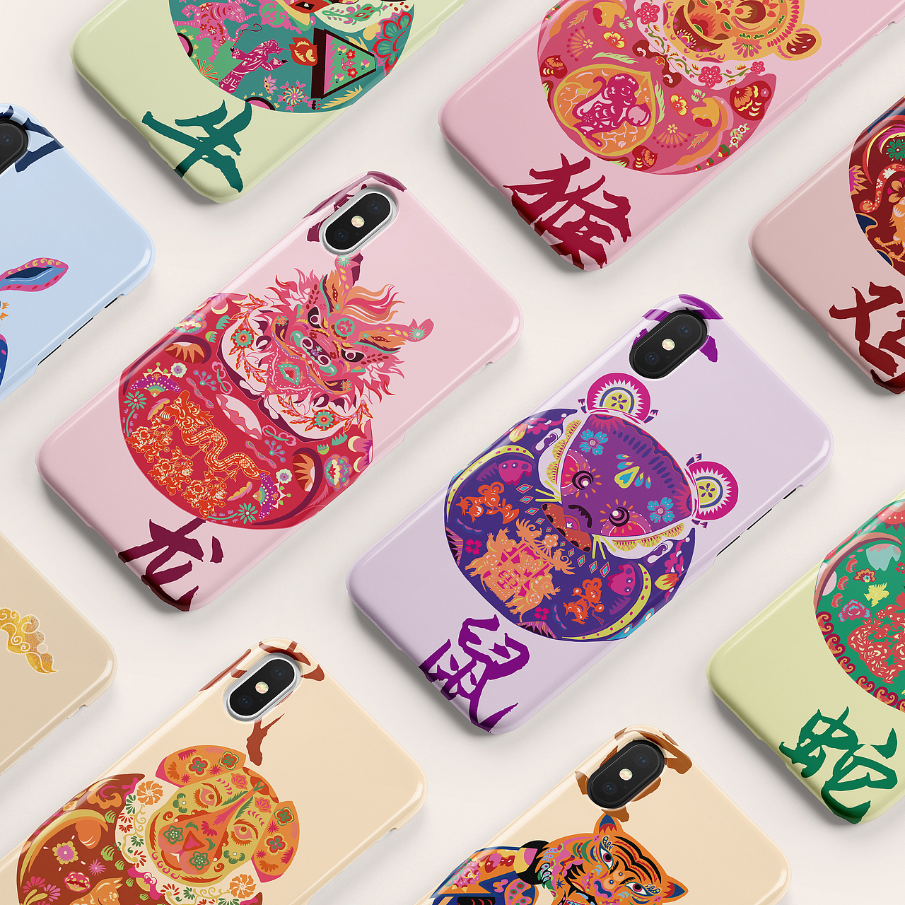 非遗文化——十二生肖剪纸系列