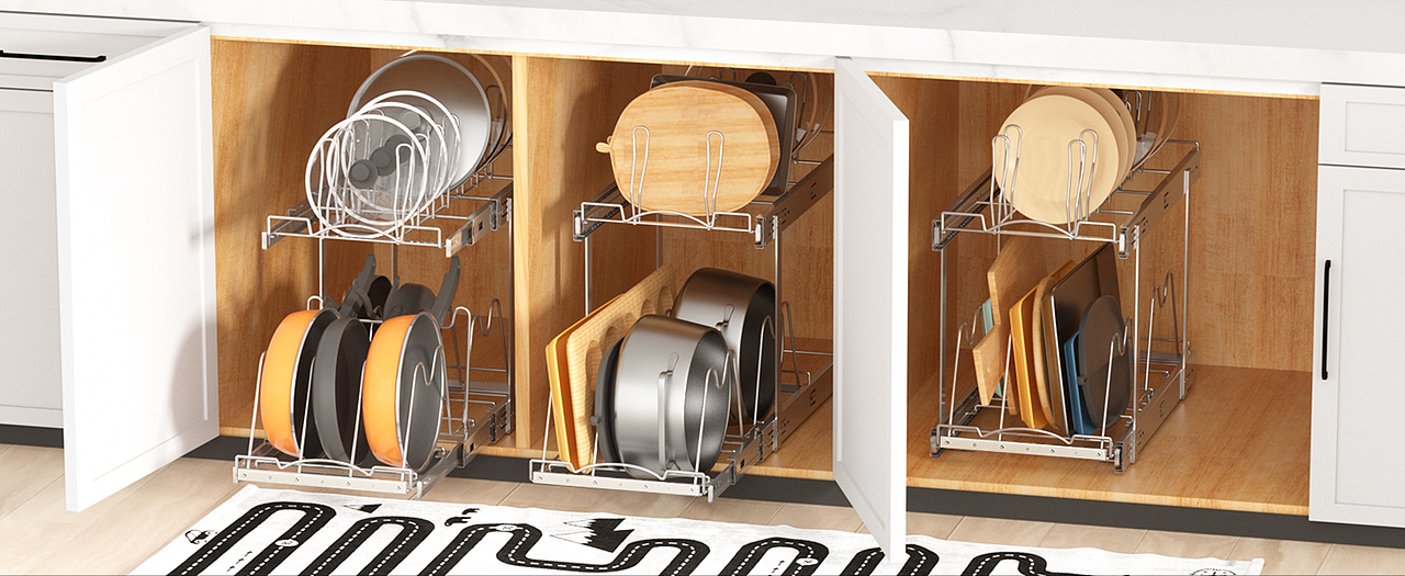 亚马逊-家居五金-拉篮系列