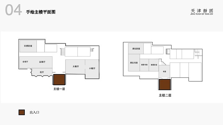 天津静园导视系统改造提案1