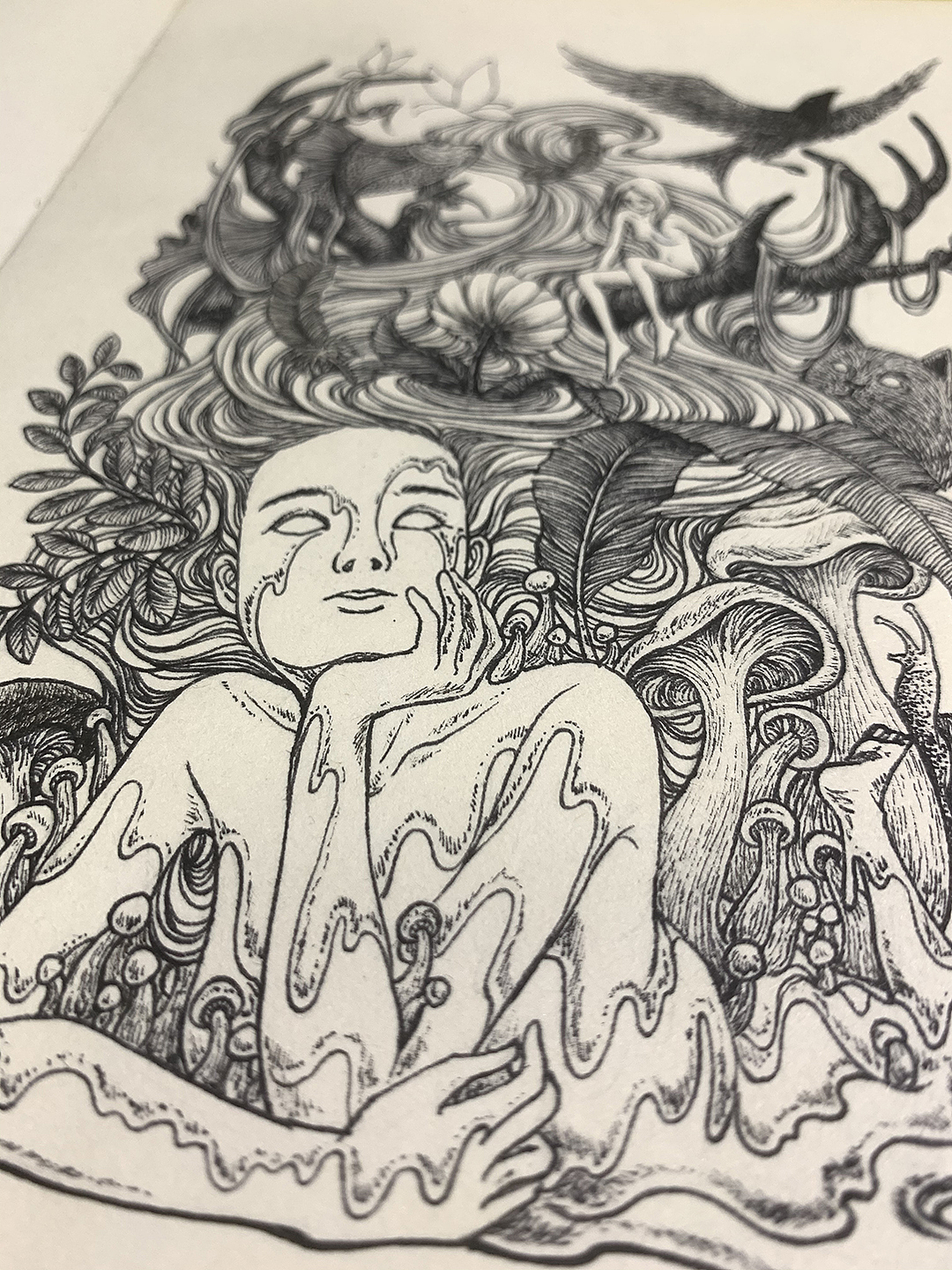 去年的一些手稿-线绘练习（图ZMTgxMzE1OTQ0） - 新锐潮流插画 - 站酷设计师陈小鱼fishcys原创素材 - 站酷ZCOOL