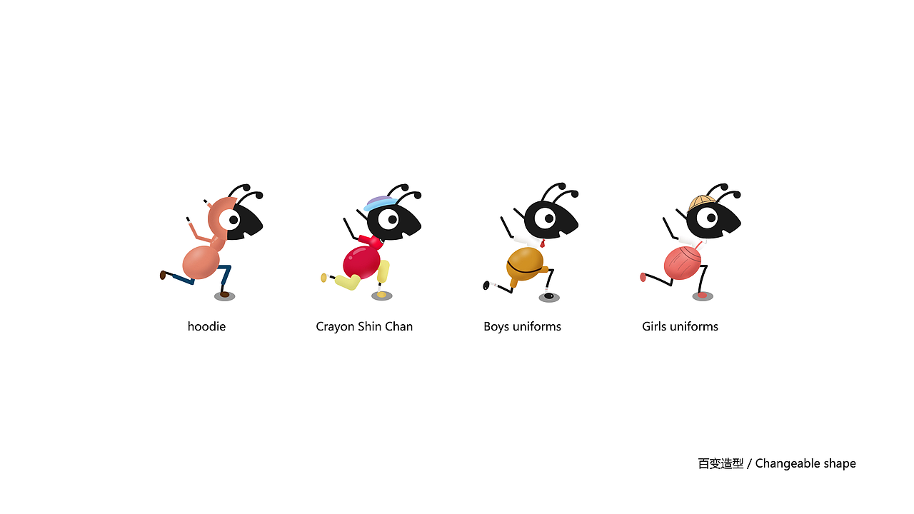 蚂蚁农场吉祥物设计