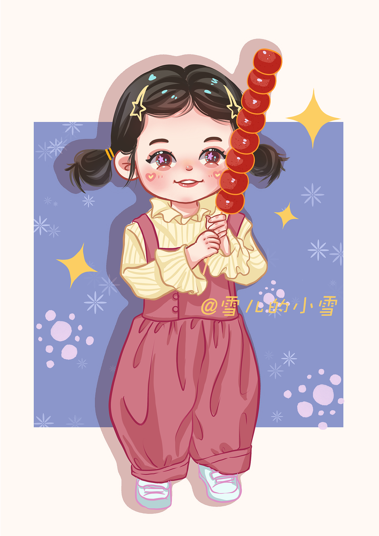 一个可爱的小朋友