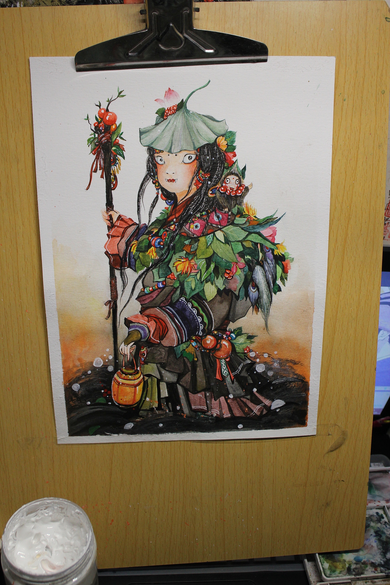 流浪的神明（图ZNTMzNjcwODQ=） - 创作习作 - 站酷设计师咕吃和YOUYOU原创素材 - 站酷ZCOOL