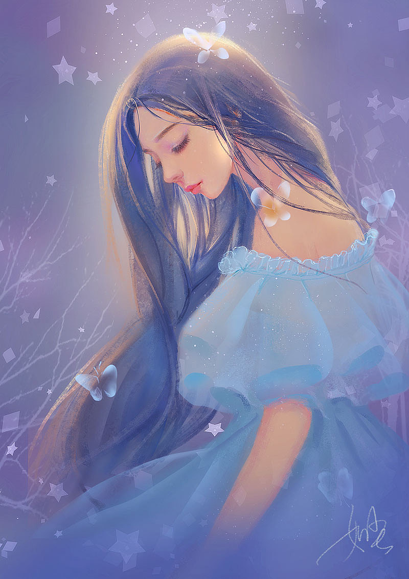 4月合集（图ZMjA1NTk2MjA0） - 艺术插画 - 站酷设计师阿爱cap原创素材 - 站酷ZCOOL