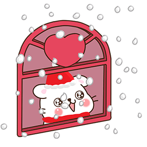 圣诞节表情包-小拉希陪大家一起过圣诞