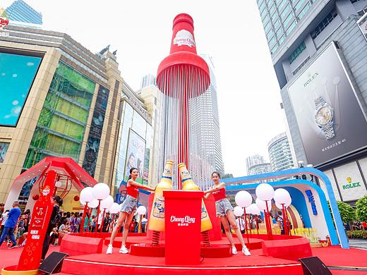 友谊酒厂-啤酒快闪店-解放碑活动