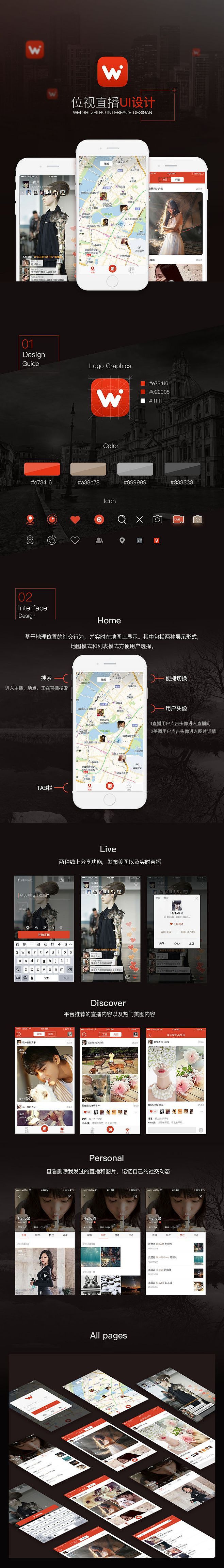 直播APP（图ZODY0MTg0MDg=） - APP界面 - 站酷设计师only7086原创素材 - 站酷ZCOOL