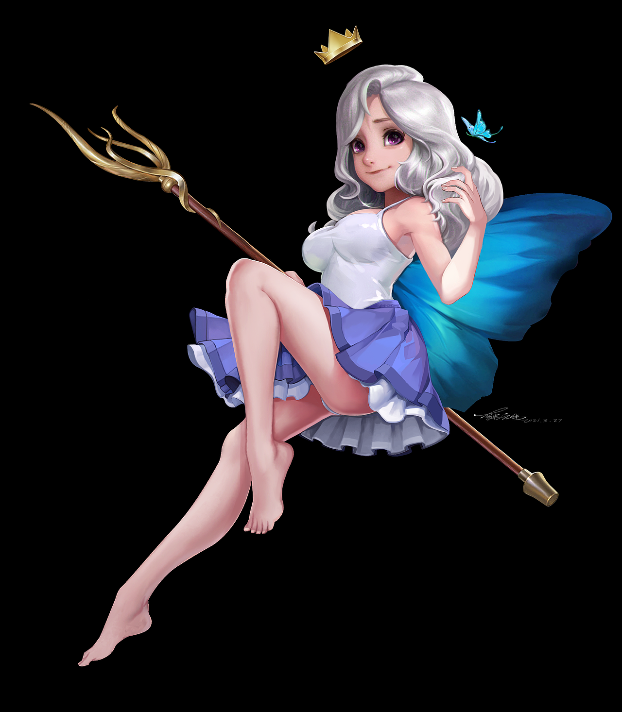 精灵|插画|游戏原画|magic狩猎者_原创作品-站酷zcool