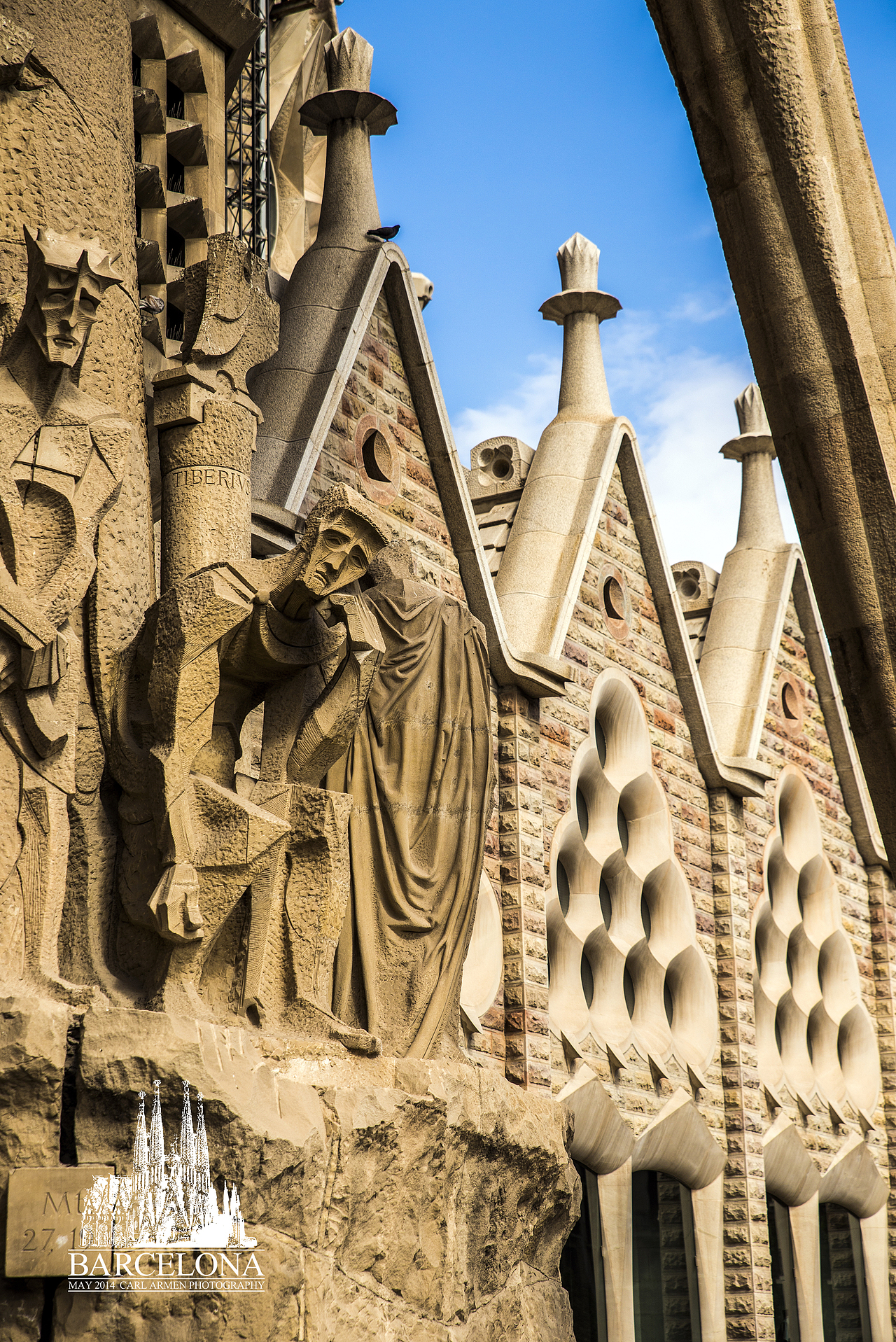 神圣家族大教堂 MAY.2014 巴塞罗那（图ZMTY2MDQwNjQ=） - 风光摄影 - 站酷设计师carl_armen原创素材 - 站酷ZCOOL