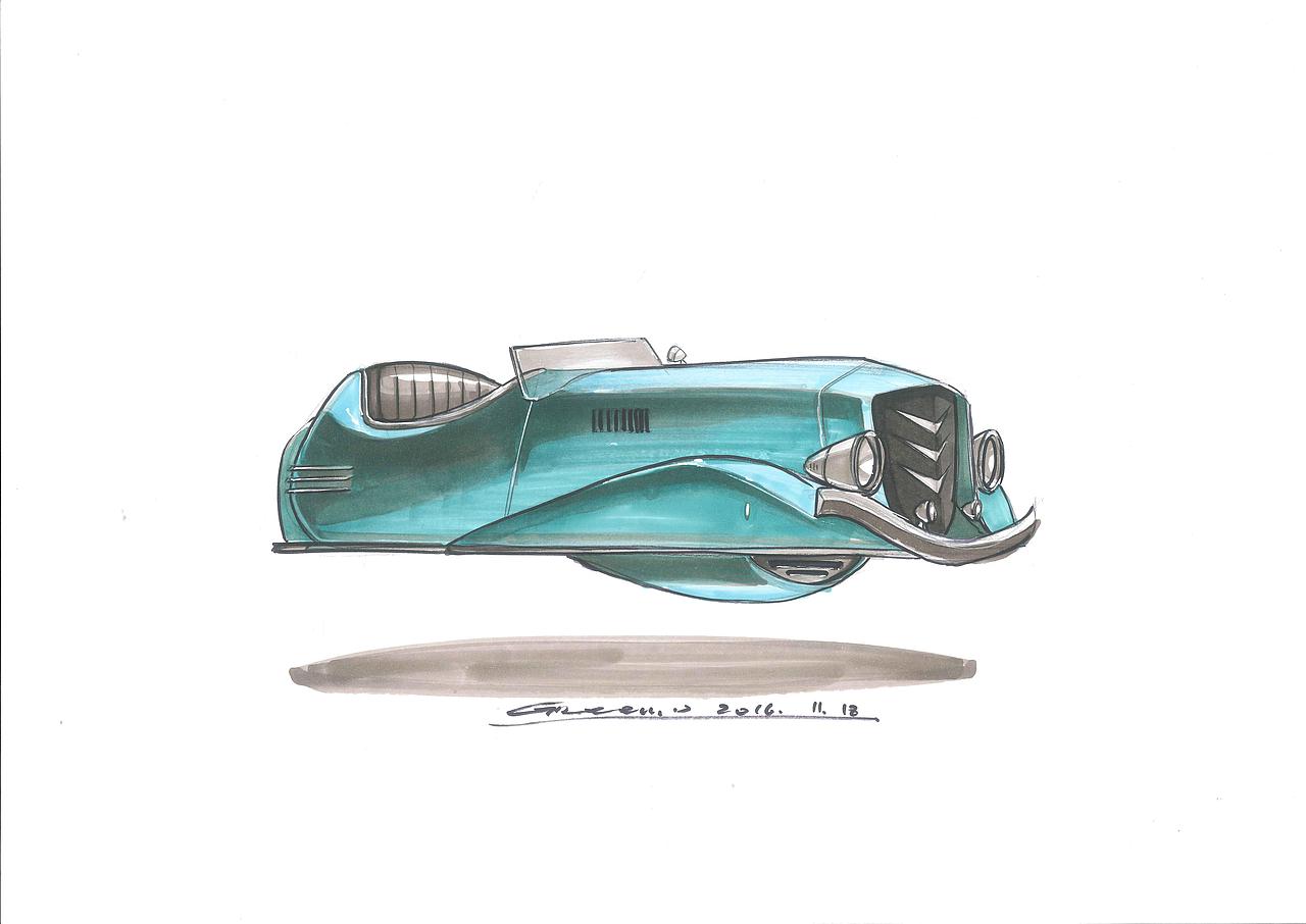工业设计手绘汽车系列（图ZOTc4OTkzMjQ=） - 其他工业/产品 - 站酷设计师享耳睿GReen原创素材 - 站酷ZCOOL