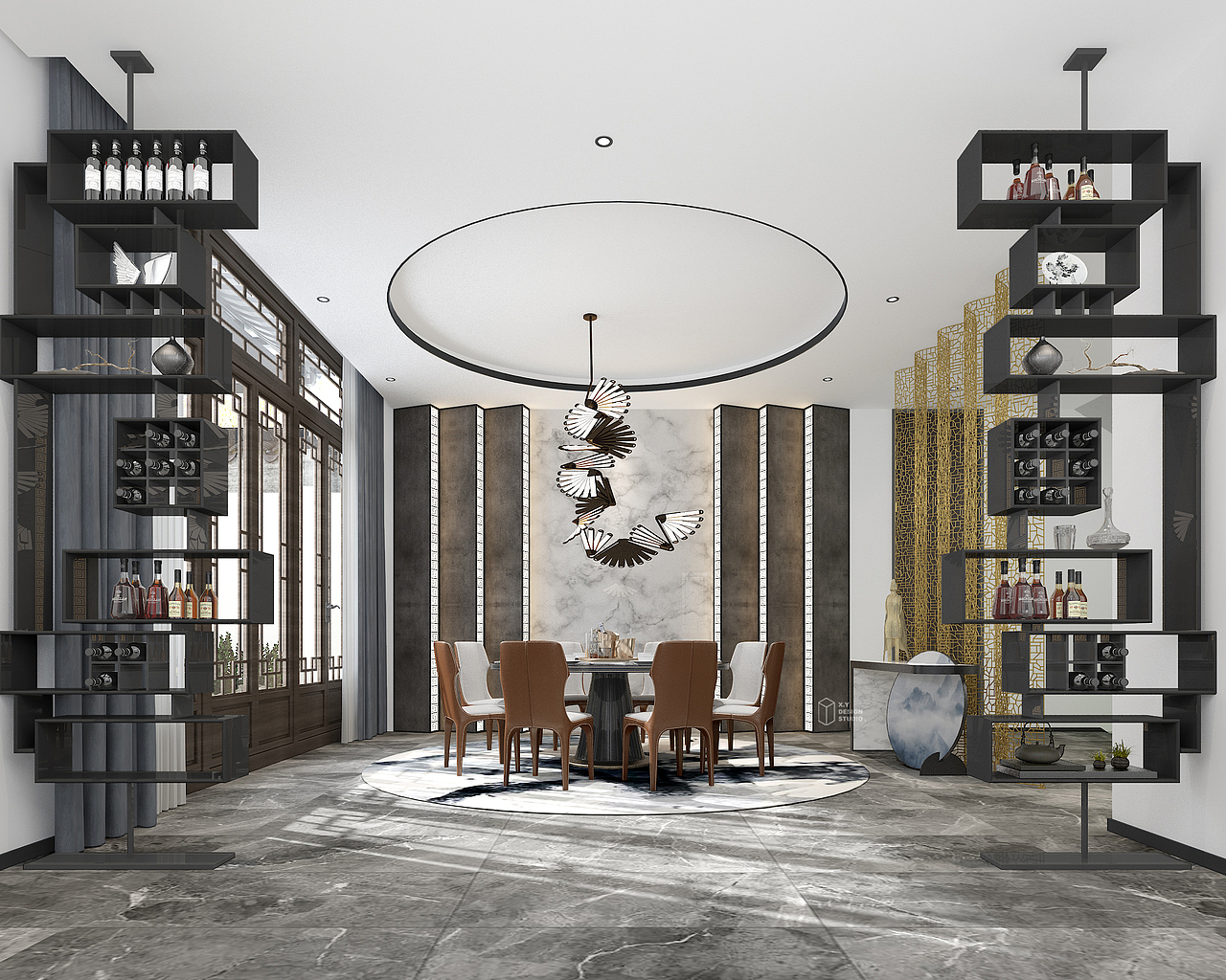 苏州·融创·桃花源丨丨别墅（图ZMTQ4NDQ3MDY0） - 家装设计 - 站酷设计师张响原创素材 - 站酷ZCOOL