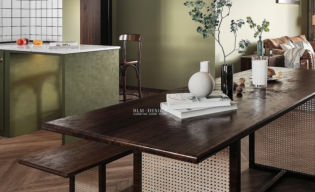 现代田园风——白龙马设计表现