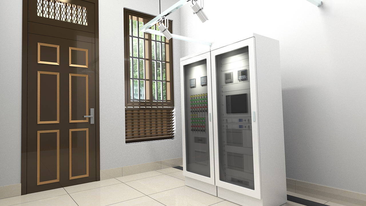 水行业3D工艺模型