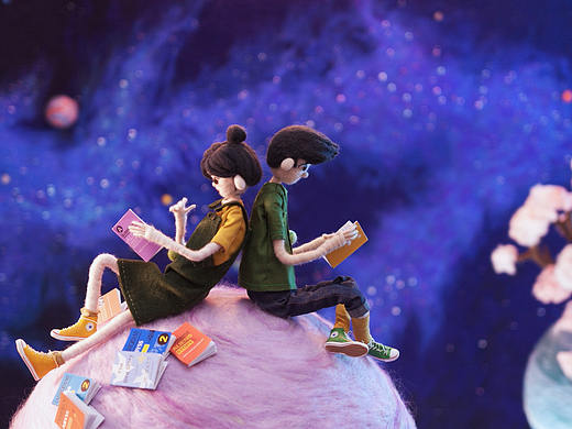 公益定格动画短片《乌云下方的玫红星丘》