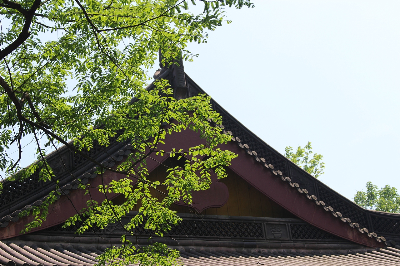 去年的杭州灵隐寺（图ZMjA4NzQyMjg4） - 环境/建筑摄影 - 站酷设计师zxrhandsome原创素材 - 站酷ZCOOL