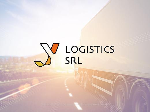 JY国外物流logo设计