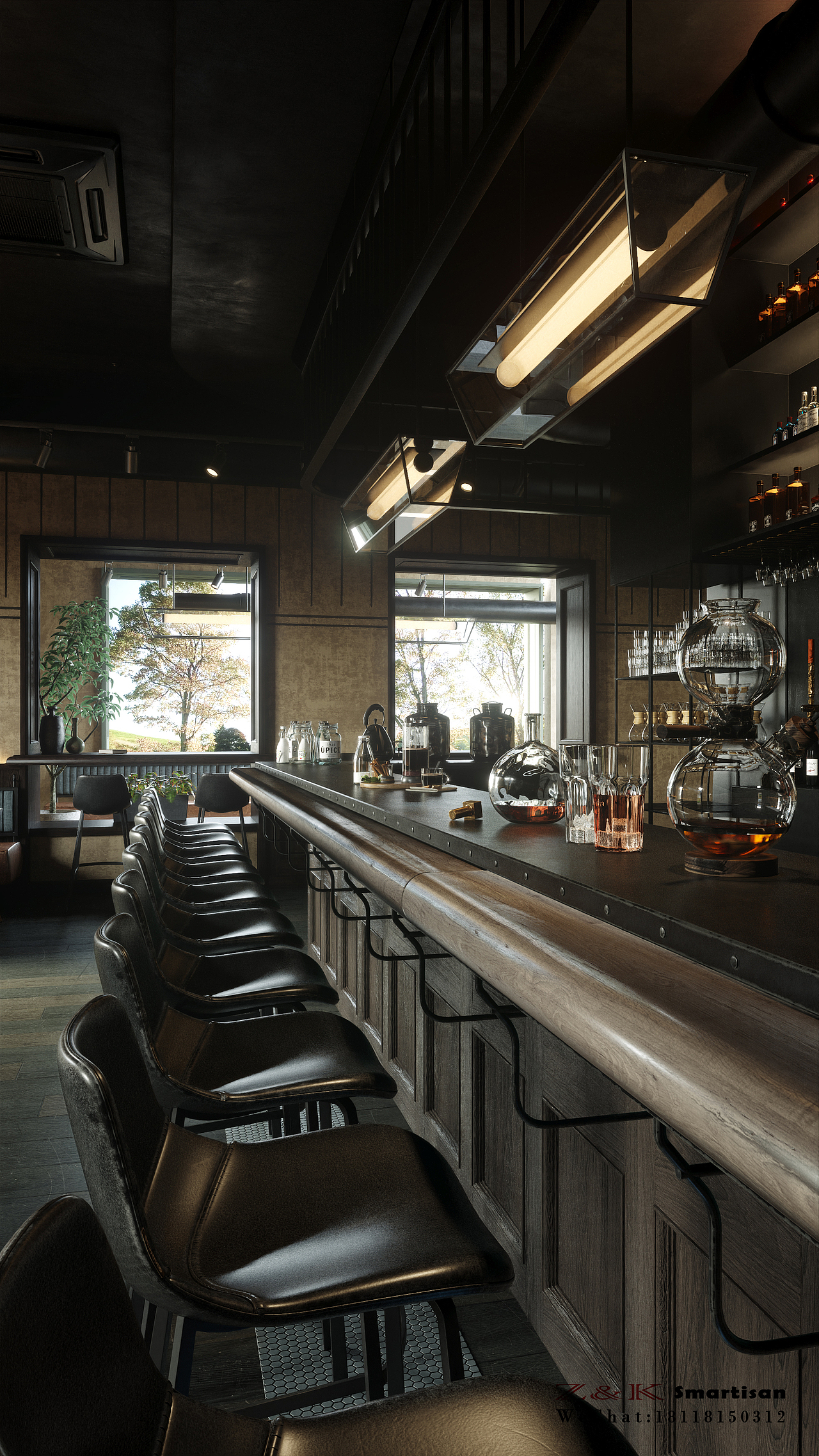 酒吧写实效果表现--ZK Vision(苏州)