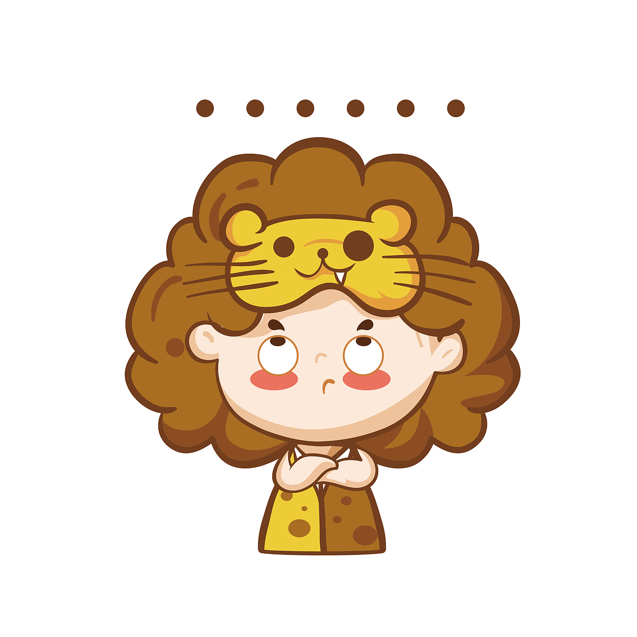 十二星座表情包之草原狮子座