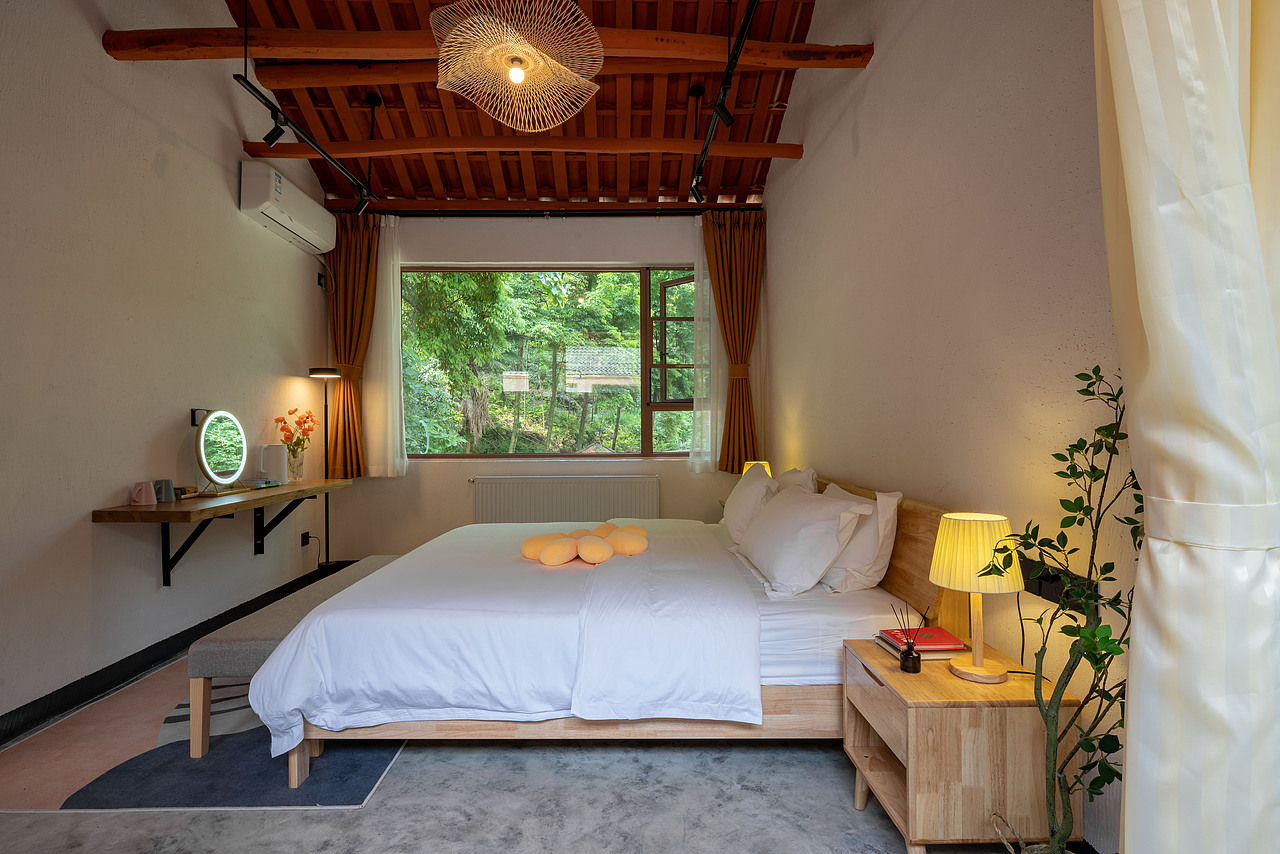 隐秘在街子古镇半山的精品民宿（图ZMjYzNDU5NzMy） - 环境/建筑摄影 - 站酷设计师税翔原创素材 - 站酷ZCOOL