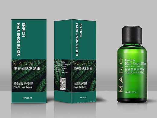 发尾油包装盒（个人主页-ZNDM0MDEyODQ=） - 包装 - 站酷设计师baran88原创素材 - 站酷ZCOOL