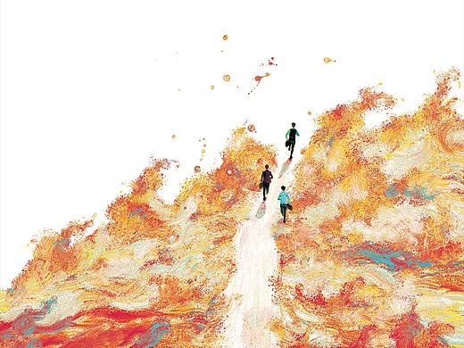 小说指尖生长封面插画