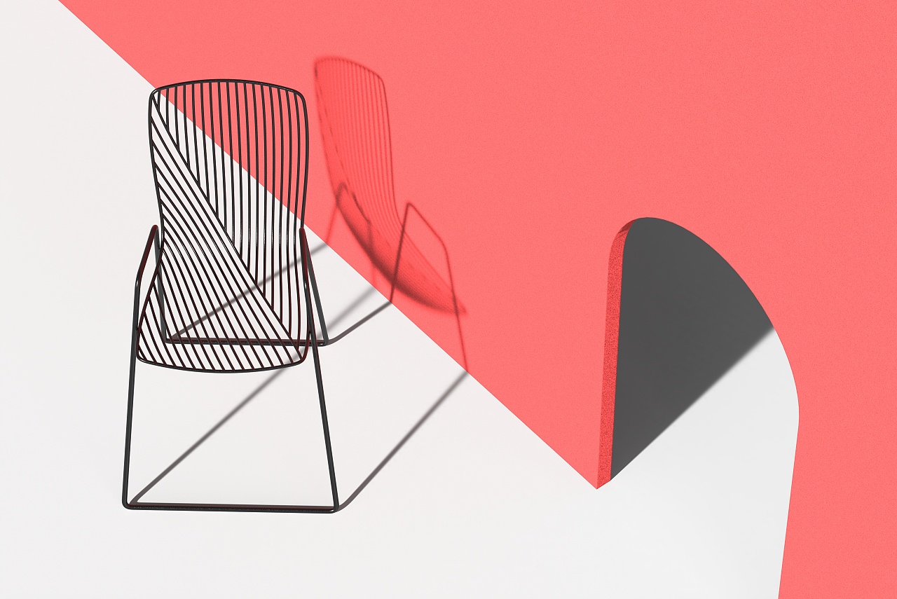 沿曲面流动的椅子|工业/产品|生活用品|riisiitii