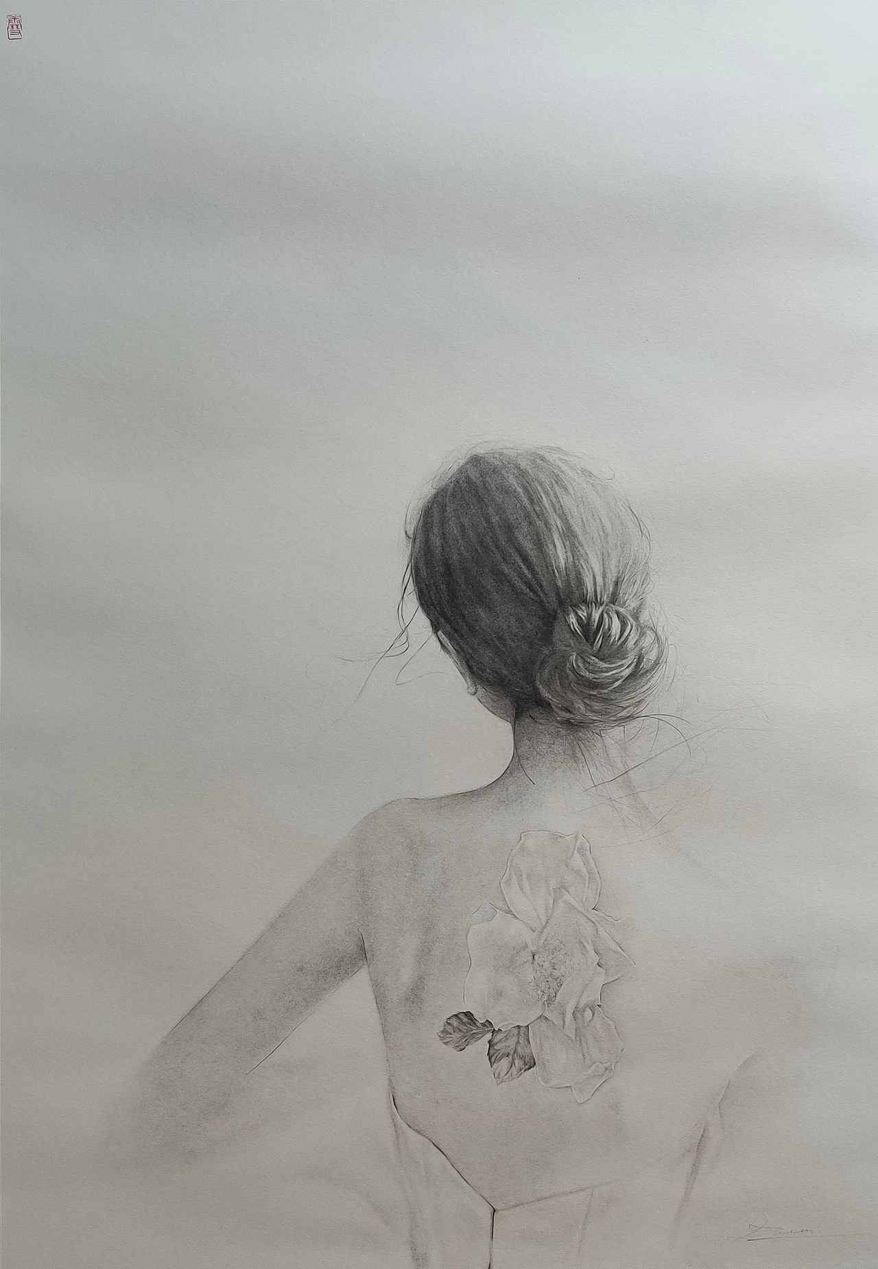 背影（图ZMjI3MDE4NDEy） - 绘画 - 站酷设计师爱画画的小雪原创素材 - 站酷ZCOOL